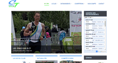 Desktop Screenshot of chantilly-triathlon.fr